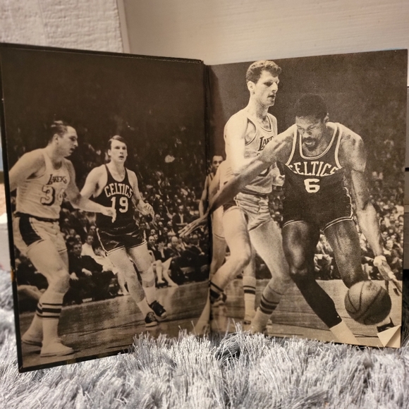Vtg 1968 Great Moments Of Pro Basketball~Pro Basketball Library Random House Inc - Picture 2 of 7